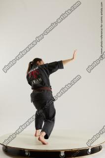 Ronda Kimono Fighting Pose